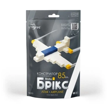 Конструктор Самолет Брикс Tigres 40003 85 эл. (4820251102034) shop (4820251102034)