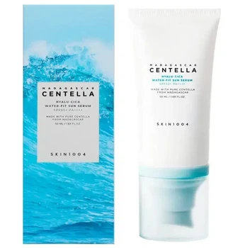 Солнцезащитная крем-сыворотка для лица SKIN1004 Madagascar Centella Hyalu-Cica Water-Fit Sun Serum SPF50+ PA++++