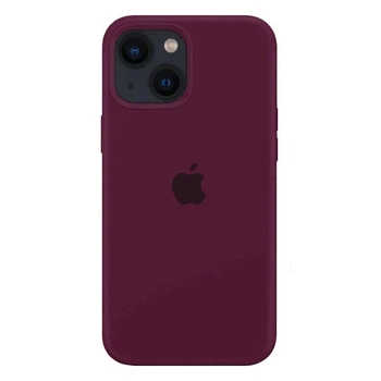 Чехол силиконовый Epic Premium Silicone Case Full для Apple iPhone 15 Marsala