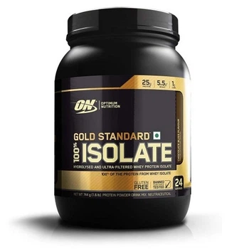 Протеин изолят Optimum Nutrition (USA) Gold Standard Isolate, 736 г., Бісквіт з молочним шоколадом