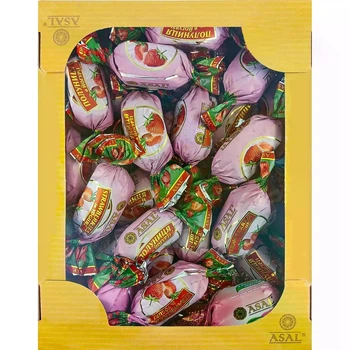 Конфеты клубника в йогурте, 1кг