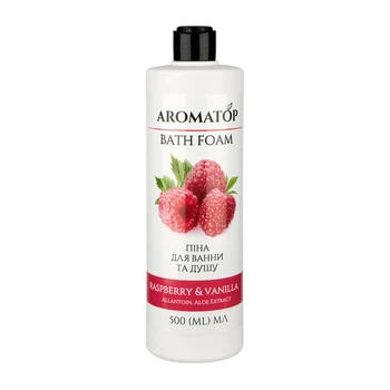 Aromatop Піна для ванни та душу Малина-Ваніль, 500мл