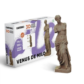 3D Пазл Картонний Конструктор Cartonic Venus Венера 174 деталі
