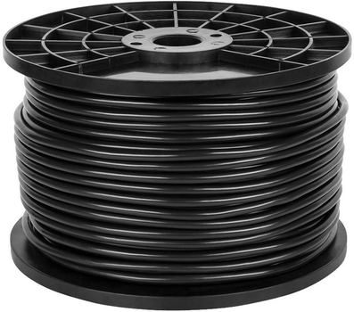 Kabel mikrofonowy Azusa 6 mm stereo 100 m Black (5901436708117)