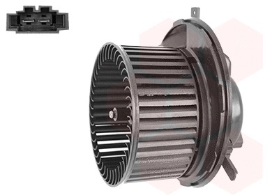 Вентилятор салону SKODA SUPERB, SEAT ALHAMBRA, AUDI A3, VAN WEZEL (5894773)