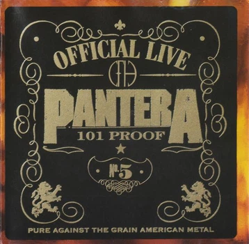 Pantera – Official Live: 101 Proof (1997) Audio CD (импорт, постер)