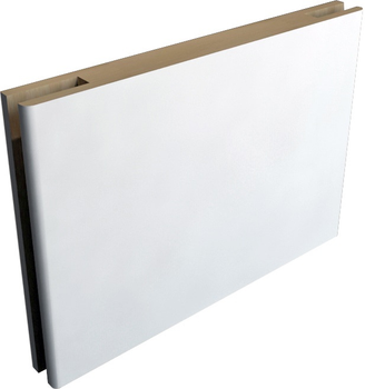 Комплект LUXDOORS Добор МДФ телескопический 10х100х2070 белый Vinil (154244_ms-doors)