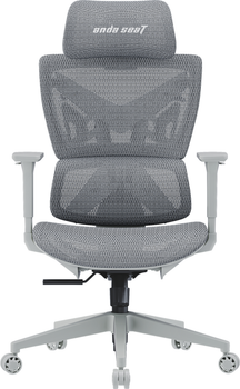 Геймерское кресло Anda Seat X-Air Mega XL Mesh Ash Gray (AD-WY-01-GGF)