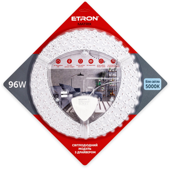 Світлодіодний модуль ETRON Matrix 96 Вт 5000K 335 мм (1-EMP-282)