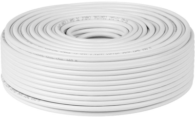 Kabel koncentryczny Cabletech SAT9590 100 m White (5901890031622)