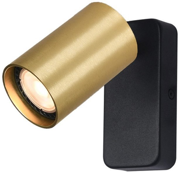 Настенный светильник Italux Nesto GU10 1x10W IP20 (WL-23436-1-BK-GD)