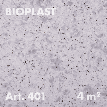 Жидкие обои Bioplast Арт. 401, 1кг, 4 м², целлюлозное волокно, серый (светло-серый)