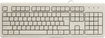 Клавіатура дротова A4Tech KM-720 USB White (4711421754095)