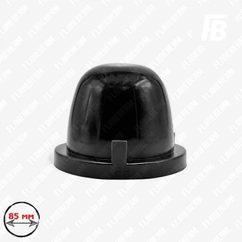 Кришка K85 (пиловник заглушка) гумова заглиблена на фару (Ø85 мм h = 68 мм)
