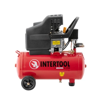 Компрессор INTERTOOL PT-0020 (24 л, 1.2 кВт, 220 В, 8 атм, 205 л/мин)