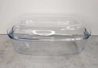 Гусятница 6,5 л прямоугольная с крышкой Pyrex 466A000