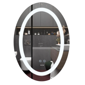 Зеркало Mixxus PLAIN MV03-50x70 с Led Touch, Anti-fog, диммером, регулятором яркости (MI6664)