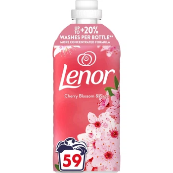 Кондиціонер для білизни Lenor Вишневий колір та шавлія 1.239 л (8700216723602)