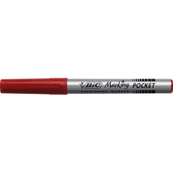 Маркер Bic перманентный Fine, красный (bc8209002)