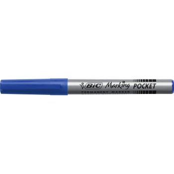 Маркер Bic перманентный Fine, синий (bc8209012)