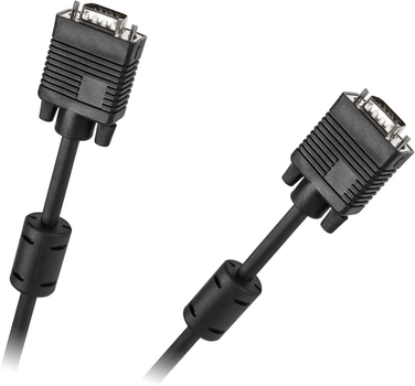Kabel Logo Video SVGA  - SVGA 10m Black (5901436722748)