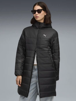 Куртка зимняя длинная женская Puma Outerwear Essentials 68523201 XXS Black (4069157417051)
