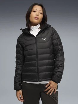Пуховик короткий жіночий Puma Outerwear Progress 68523401 S Black (4069157602631)