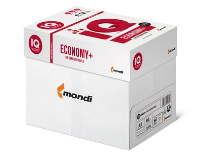 Бумага офисная IQ ECONOMY+ A4 80 г/м2 500 л х 5 пачек