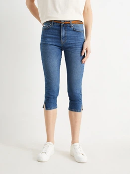 Капри джинсовые Skinny женские C&A 2211298c25 36 Голубые (KC1000000049942)