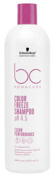 Шампунь Schwarzkopf Professional BC Bonacure Color Freeze для фарбованого волосся 500 мл (4067971114378)