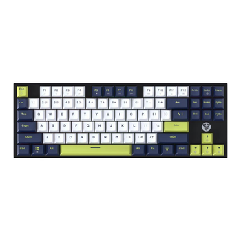Клавіатура Ігрова Fantech ATOM87S MK877S Mori Blue Switch Колір Білий