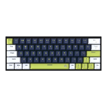 Клавіатура Ігрова Fantech ATOM63 MK874V2 Mori Blue Switch Колір Синій