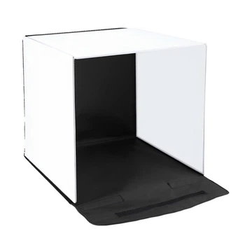 Лайтбокс Puluz PU5041B 40 см Кільц Лампа 6 Фонів Колір Чорний