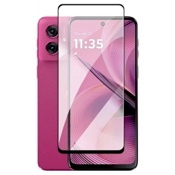 Захисне скло для MOTO G55 Full Glue (0.3 мм, 2.5D, чорне) ЛЮКС 71885