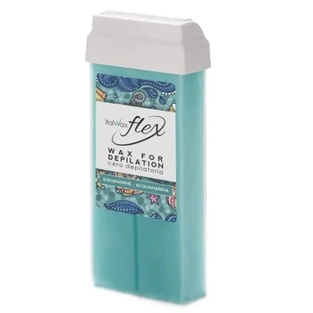 Воск в картридже FLEX Italwax - Аквамарин, 100 г