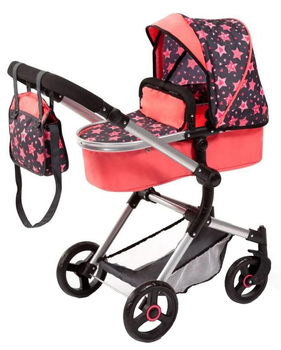 Wózek dla lalki Bayer Design Combi Neo Vario 18405AA Czerwony (4003336184051)