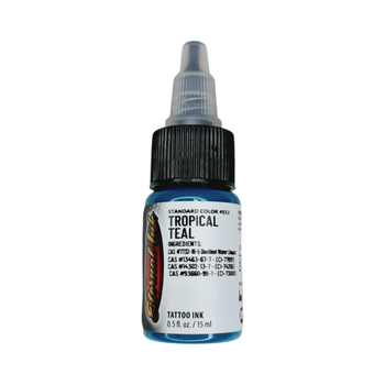 Тату краска Eternal Tropical Teal 15мл USA