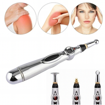 Акупунктурный массажер для лица и тела в форме ручки massager PEN Массажная ручка акупунктурная