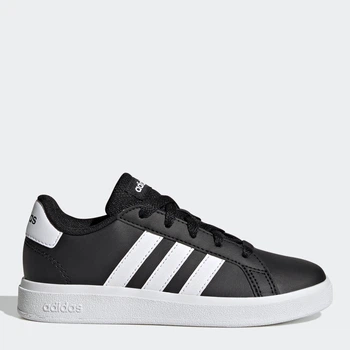 Підліткові кеди для хлопчика Adidas Grand Court 2.0 K GW6503 38.5 Core Black (4065426180886)