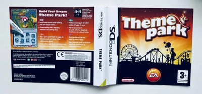 Обложка для игры Theme Park англ - Nintendo DS, Б/У