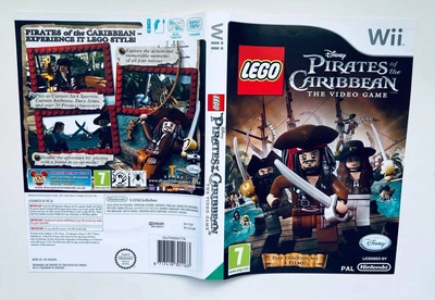Обложка для игры LEGO Pirates of the Caribbean The Video Game - Nintendo Wii, Б/У