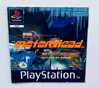 Мануал для гри SIE Motorhead - PS1, Б/В