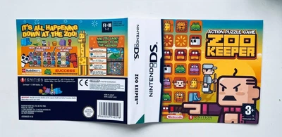 Обложка для игры Zoo Keeper - Nintendo DS, Б/У