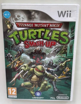 Диск для Nintendo Wii - Teenage Mutant Ninja Turtles Smash-Up, английская версия, Б/У