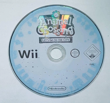 Диск для Nintendo Wii - Animal Crossing Let`s Go to the City англ, Б/У