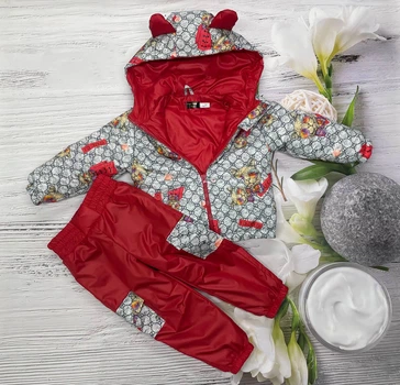 Комбінезон двійка дитячий демісезонний Look Kitties 92-98 см