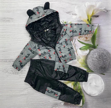 Дитячий комбінезон двійка демісезонний Look Fila 86-92 см