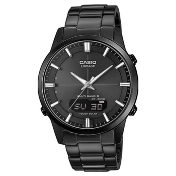 Мужские Японские Наручные Часы CASIO LCW-M170DB-1AER с Радиоконтролем на Солнечной Батарее