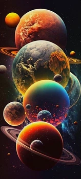 Алмазная мозаика ColorArt 30x60 Планеты TS 1304