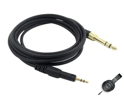 Кабель шнур провод прямой для наушников Audio-Technica ATH-M40X, M50X, M60X, M70X